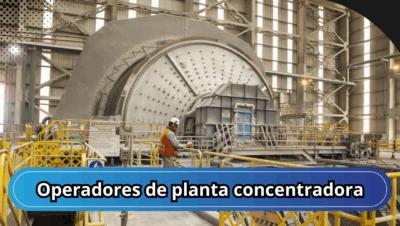 Operadores de planta concentradora