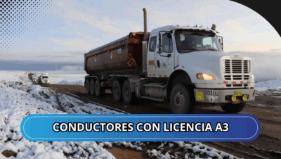 conductores con Licencia A3
